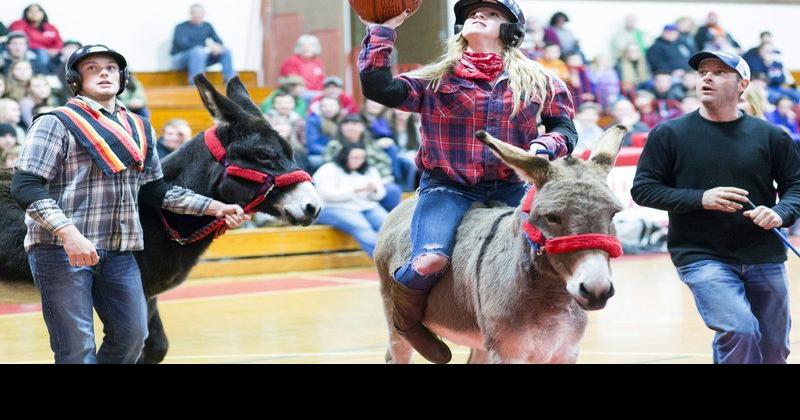 Donkey basketball returns to help Seton, News