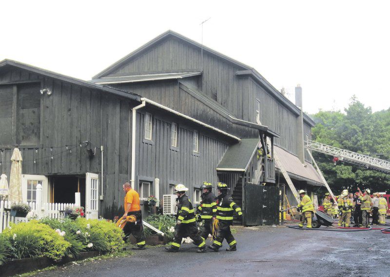 Fire damages Delhi's Shire Pub