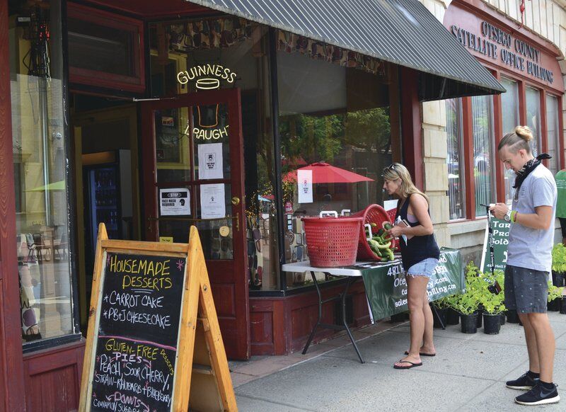 Scores head to closed Main Street for open businesses