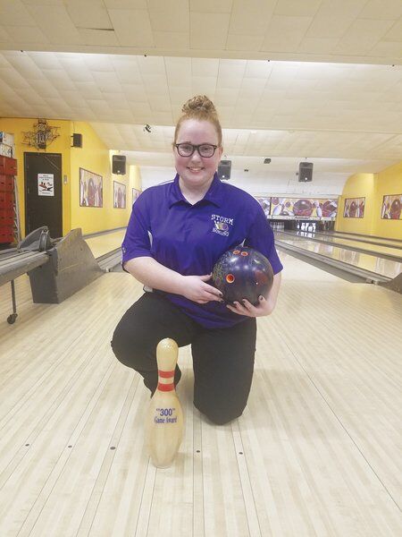 Unadilla Valley's Gracie Oglesby bowls program's first perfect game