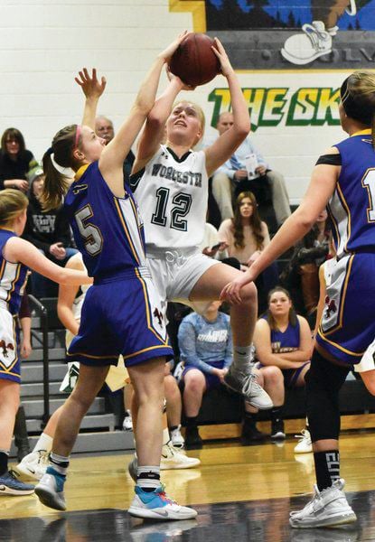 Worcester girls outlast G-MU in Tri-Valley first round