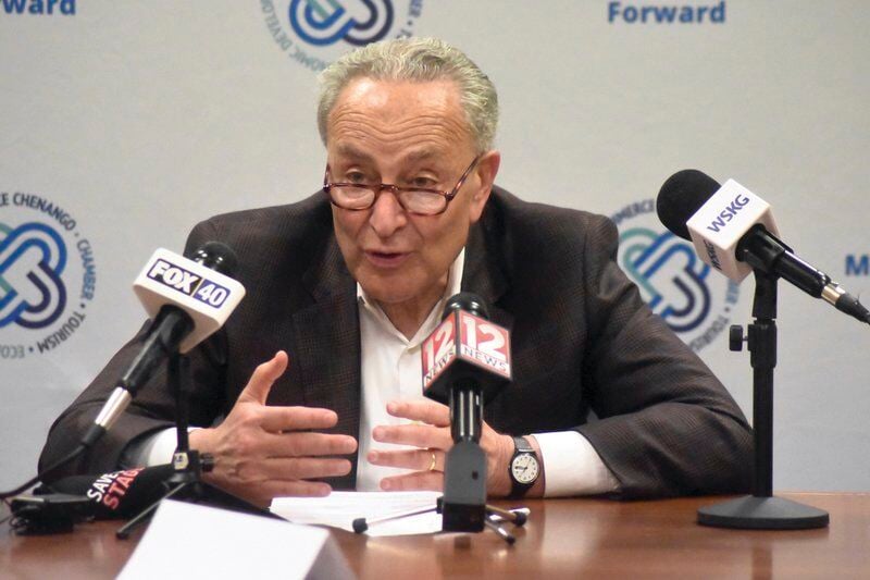 Schumer visits Norwich
