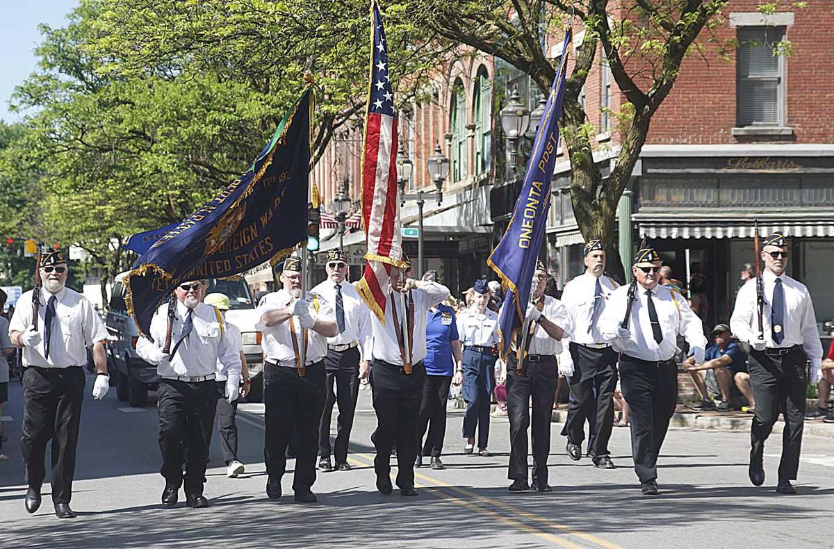 Scenes the Oneonta Memorial Day parade and ceremony, Monday, May 27