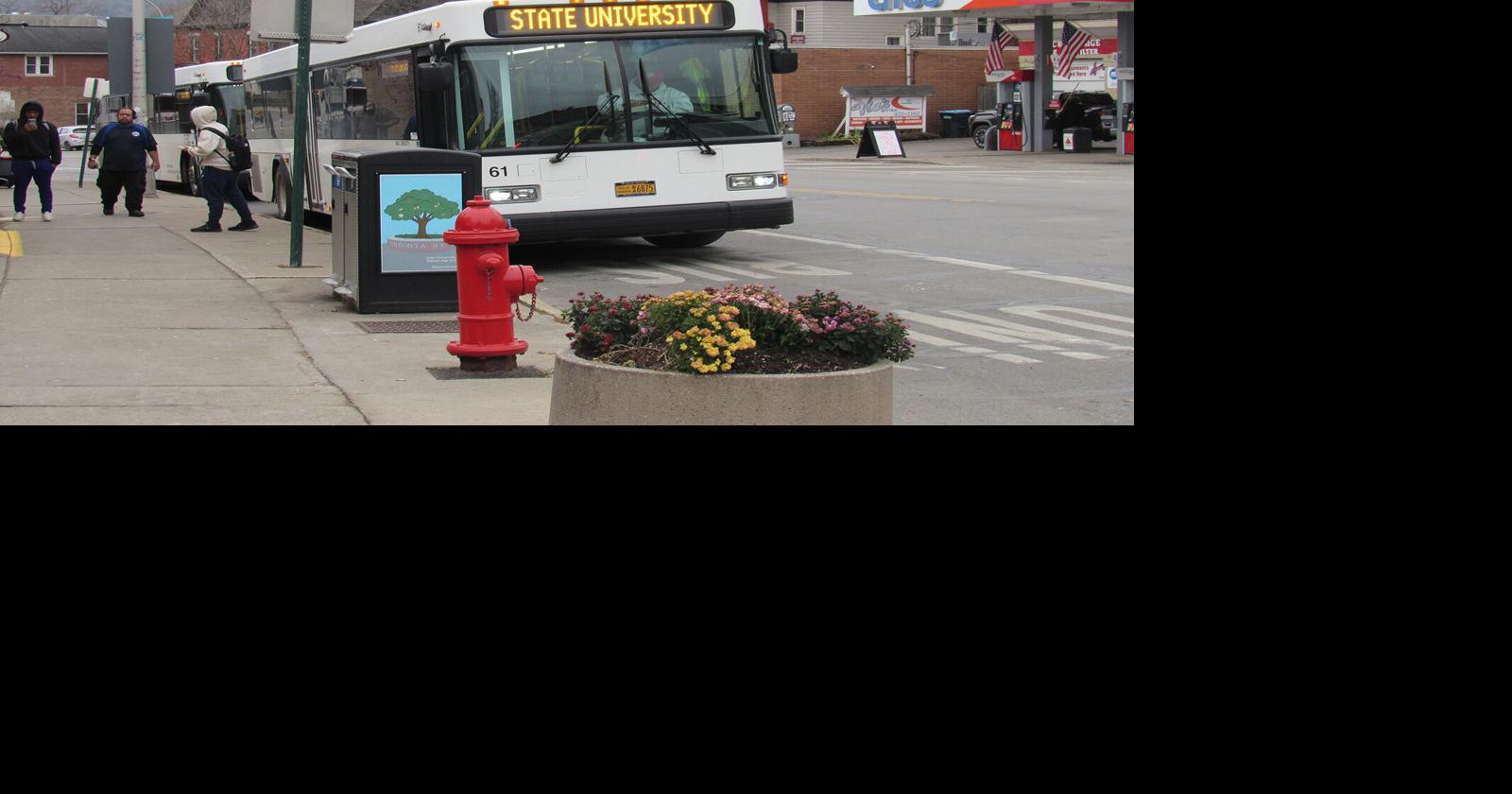 OPT operations, bus stop to move to transit hub space Dec. 1