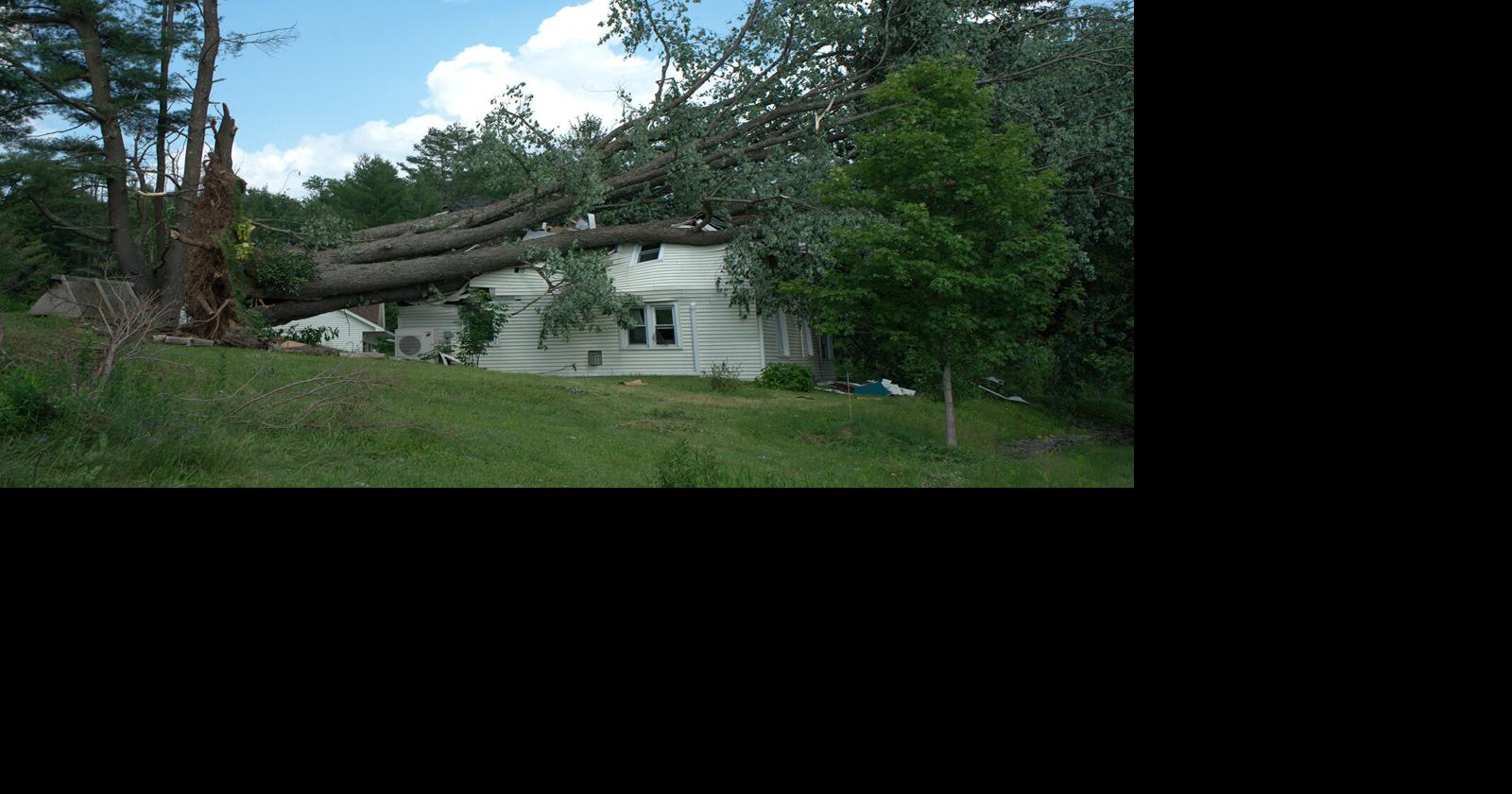 Tornado touches down in Pittsfield, with six displaced by storm