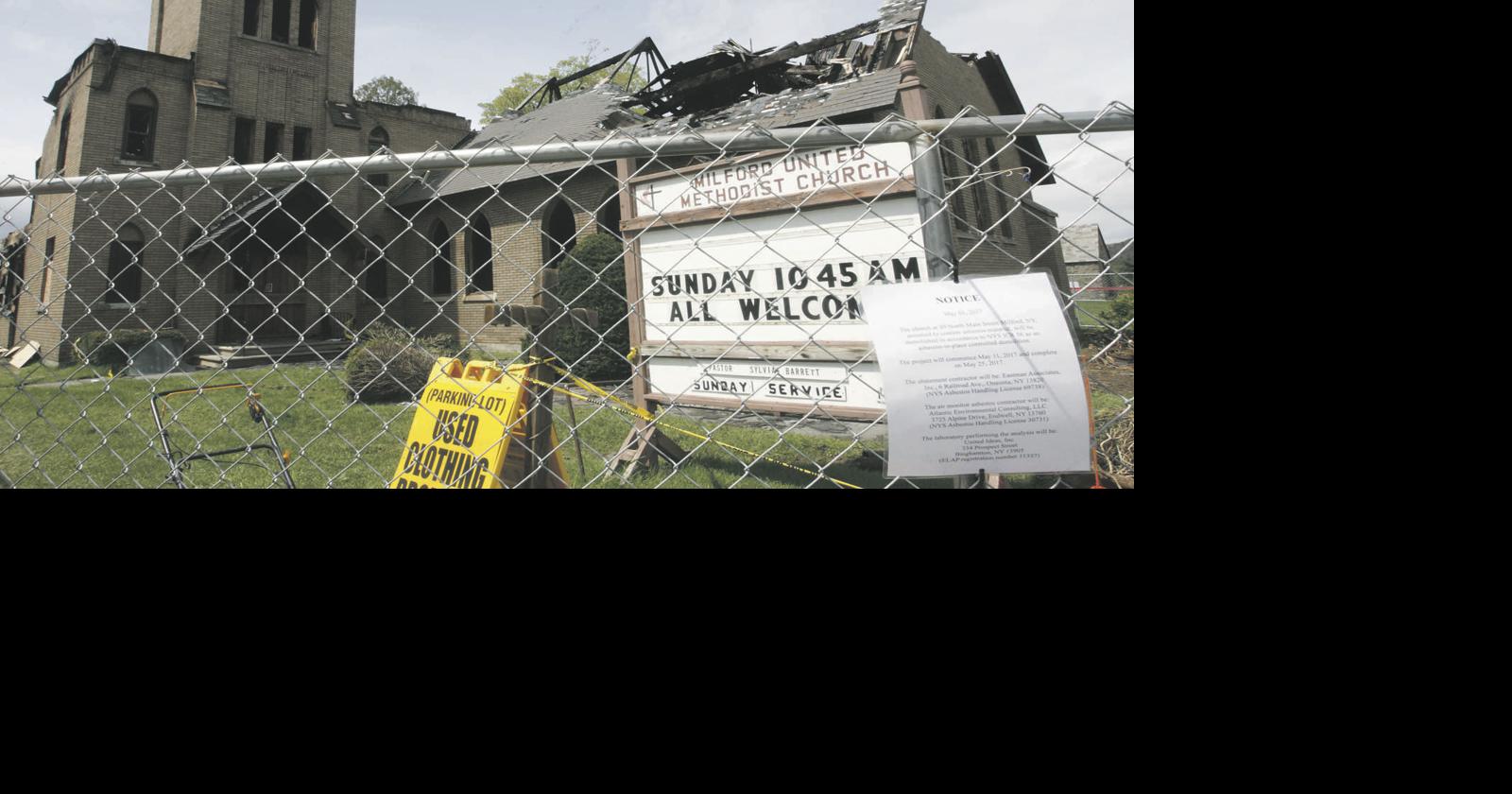 Man charged with arson in church fire | Local News | thedailystar.com