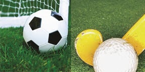 Soccer field hockey