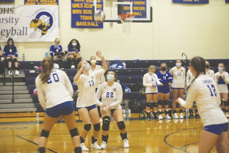 OHS volleyball drops season-opener to Norwich