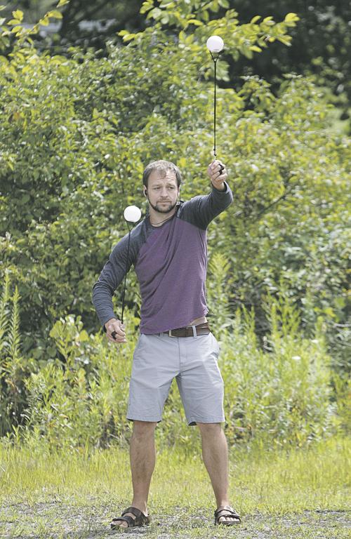 In the swing of things