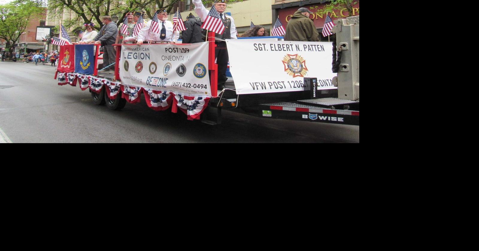 Honoring the fallen in Oneonta on Memorial Day