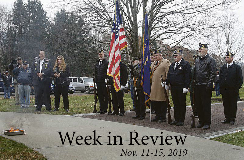 Week in Review: Nov. 11-15, 2019
