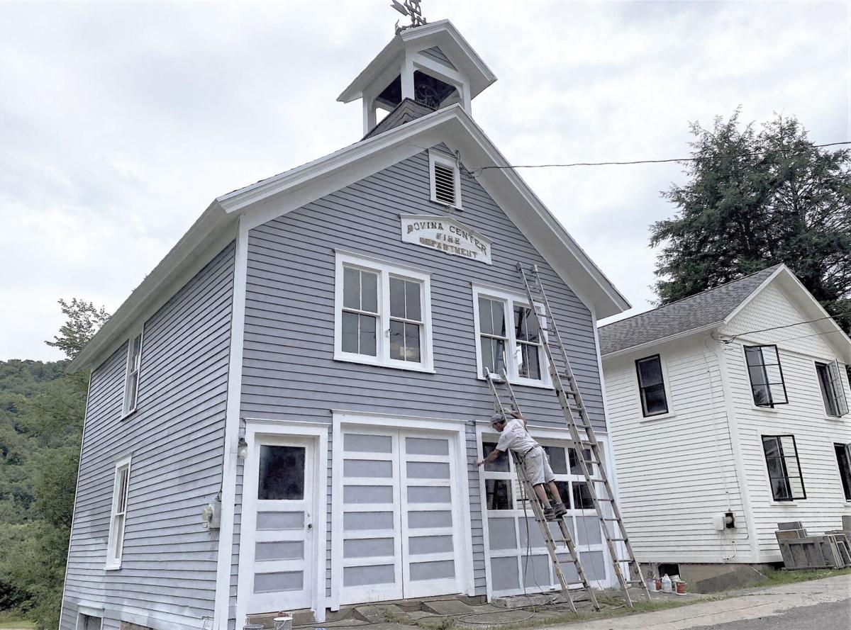 Bovina spruces up historic ex-fire hall
