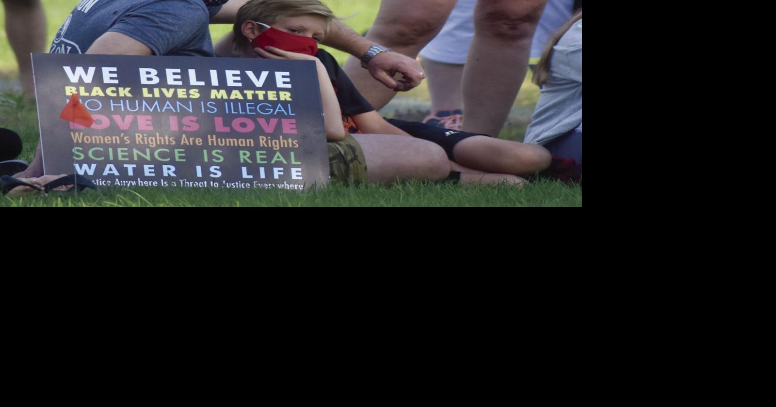 Scores protest against racism in Gilbertsville Local News