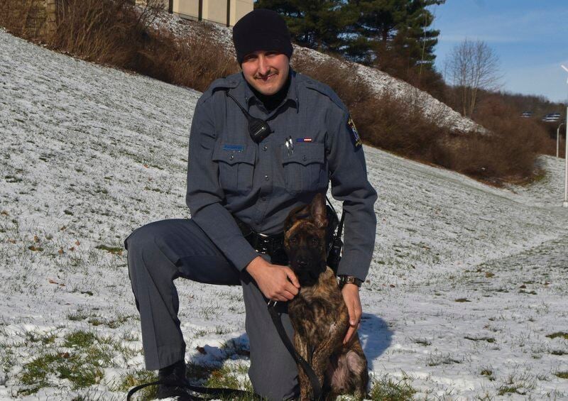 Puppy joins SUNY Delhi police force