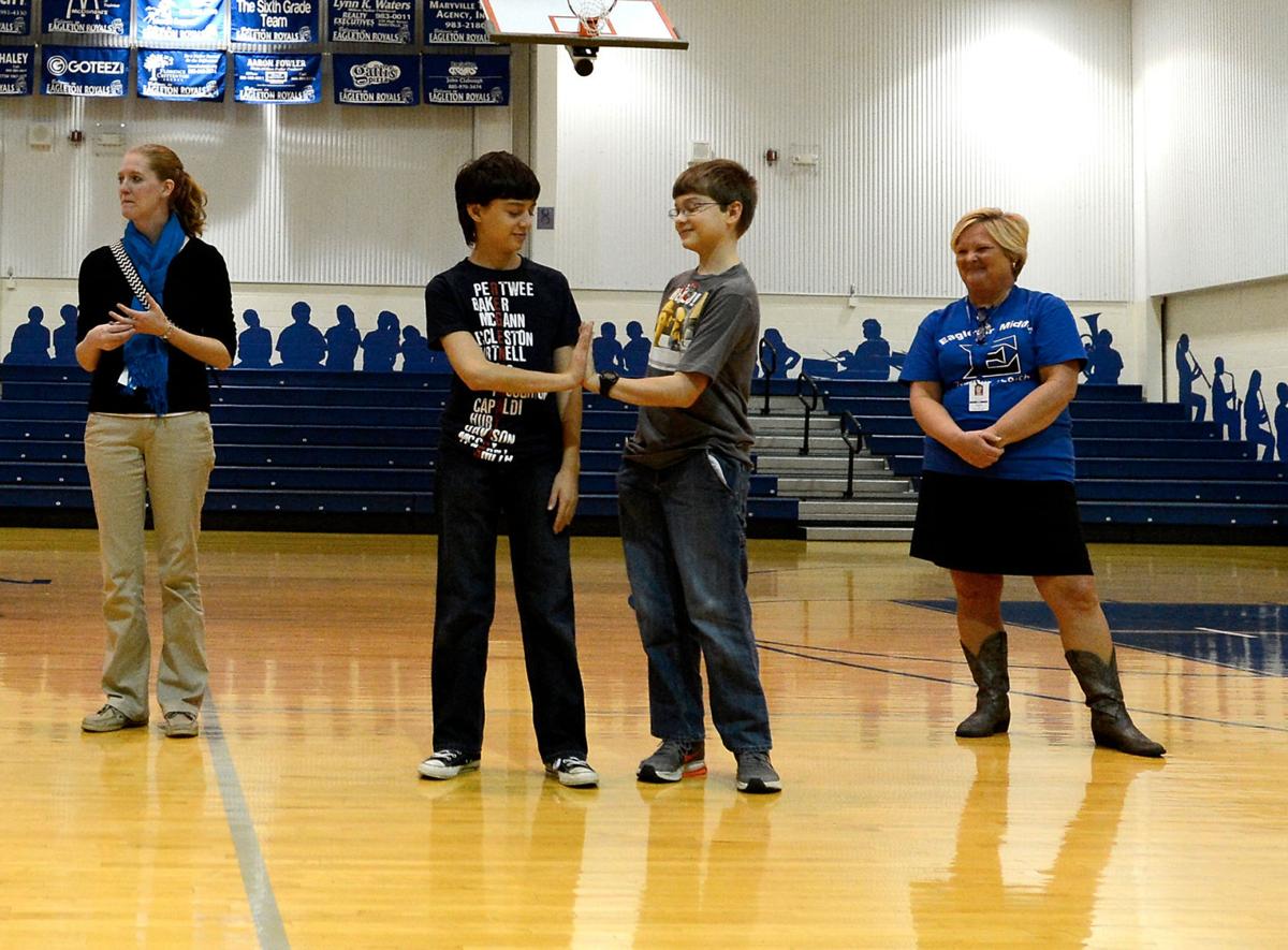 'Great to be an Eagleton Royal' School celebrates academic, athletic