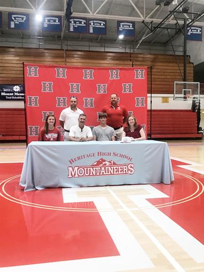 Heritage S Cooper Signs With Maryville College Baseball Sports