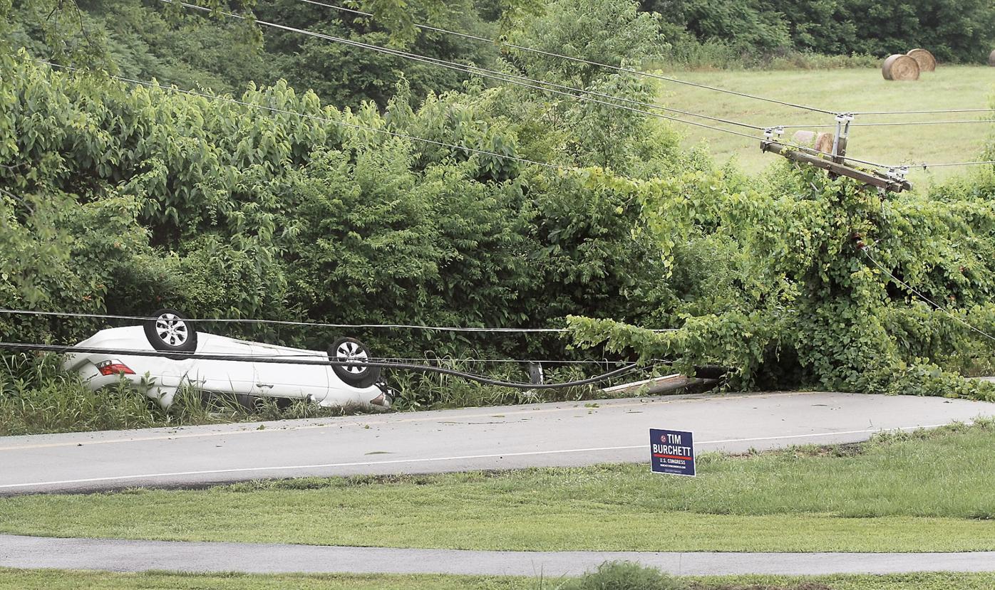 Walland man crashes into utility pole, flips vehicle into ditch News
