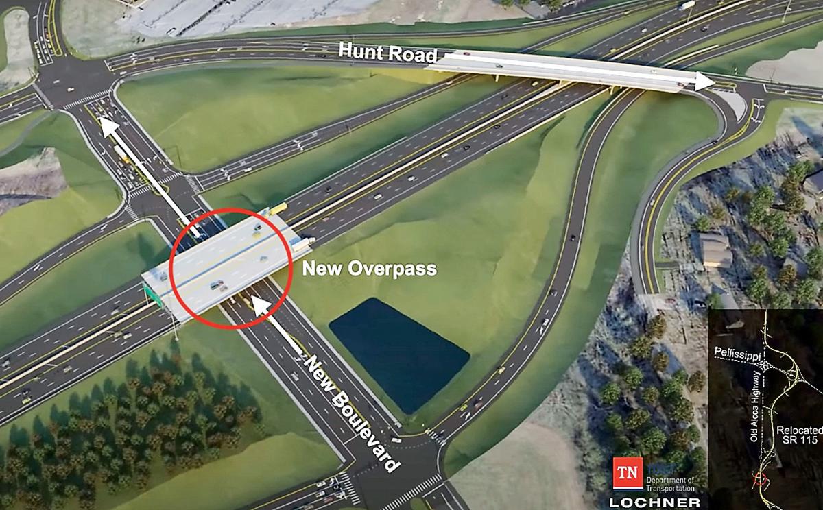 40 million TDOT bridge and overpass projects on Alcoa Highway on track