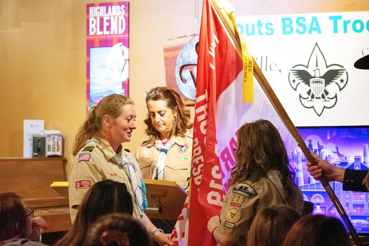 Girls get it done: Blount's first, only female BSA troop honors founder ...