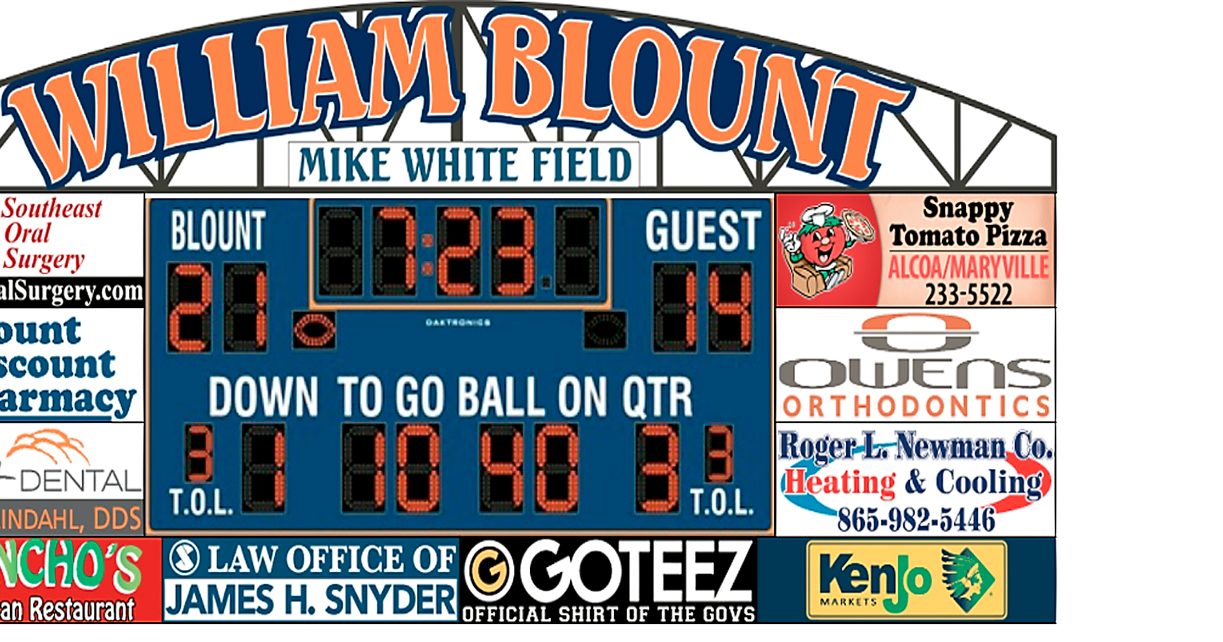 William Blount High gets new school sign, scoreboard | News ...