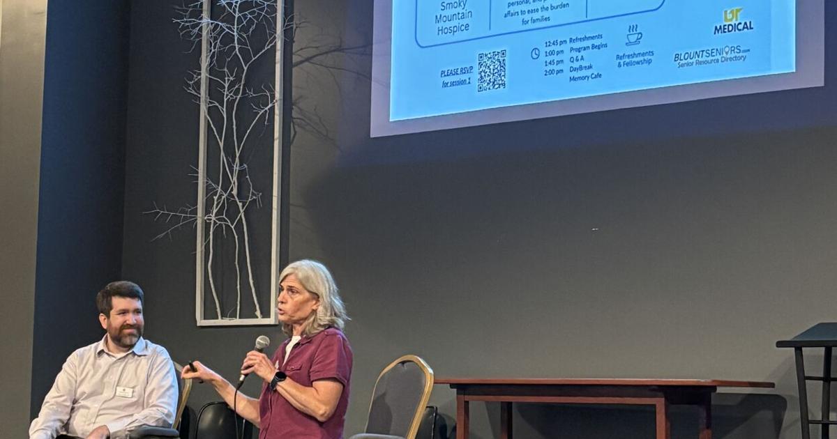 The challenges of aging: Alzheimer's, risk factors topic of first community session