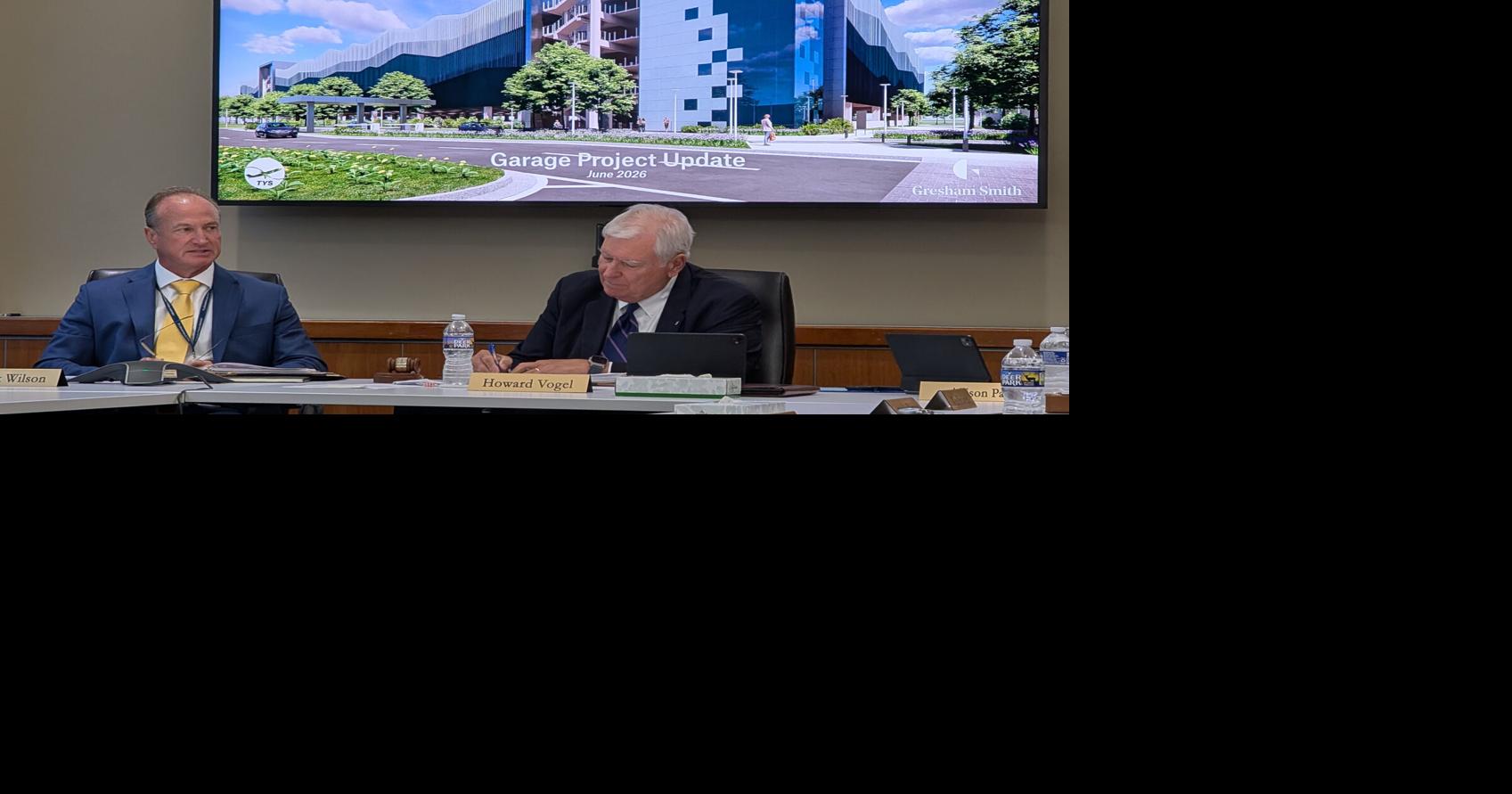 Airport garage on schedule for summer 2027 opening