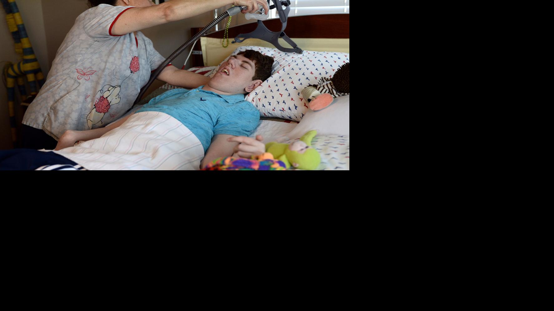 20 years after suffering shaken baby syndrome, Corey Chandler continues