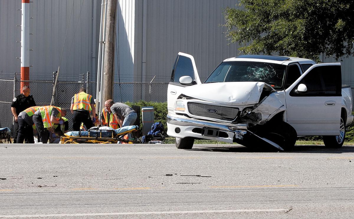 Twotruck crash injures two on Alcoa Highway News