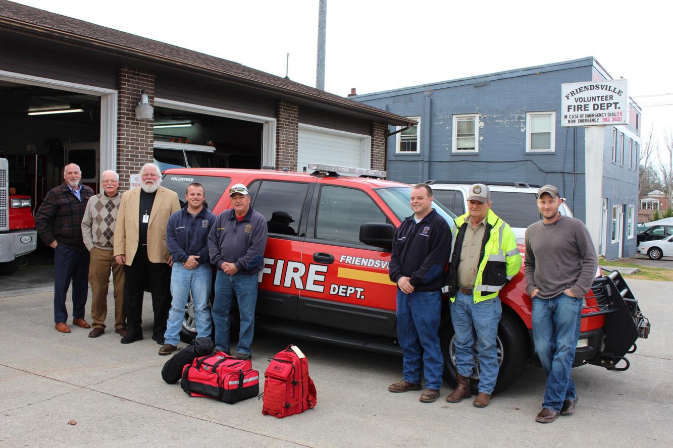 Friendsville Fire Department gets updated medical response vehicle