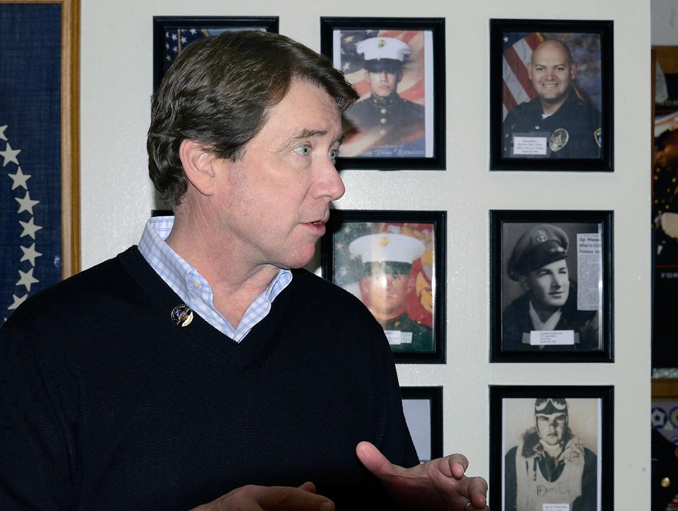 Hagerty campaigns at Blount County Courthouse for U.S. Senate seat