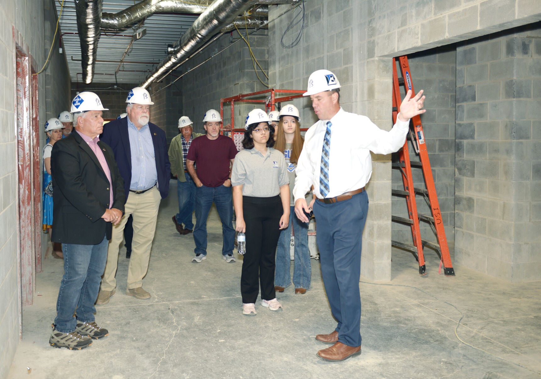 Patrick Eagleton Under construction: Eagleton College and Career Academy shows progress ...