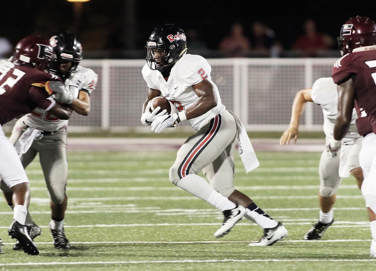 Rebel Running Back Jordan Ervin Scores Five Tds To Down Fulton