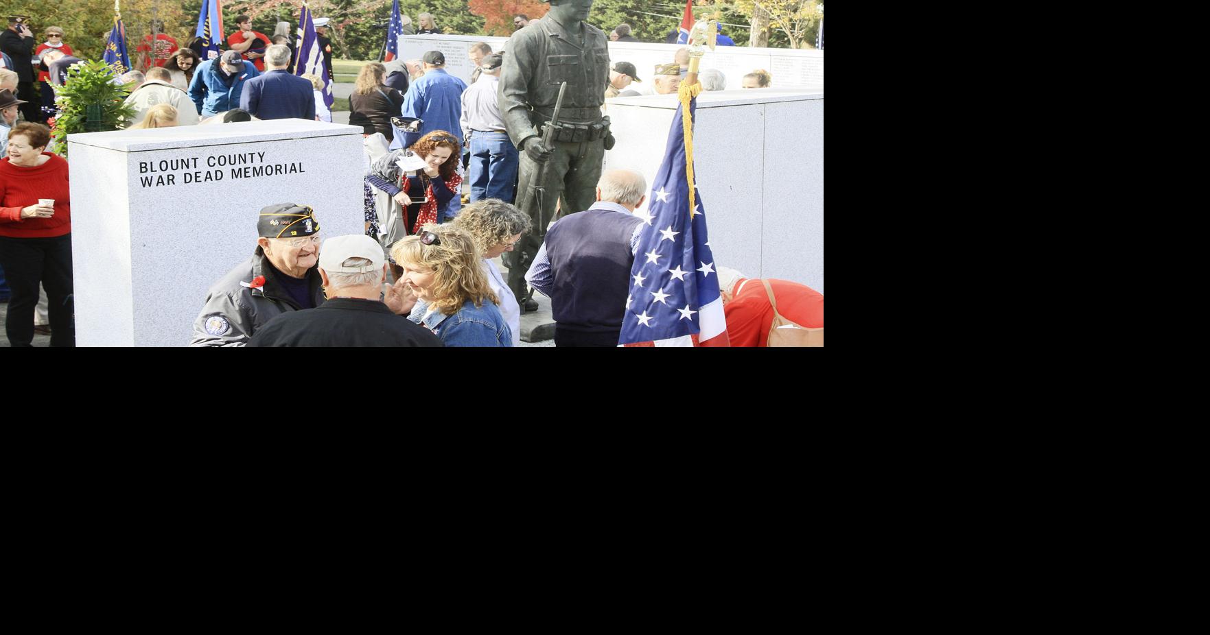 New Blount County War Dead Memorial Plaza unveiled News(01)