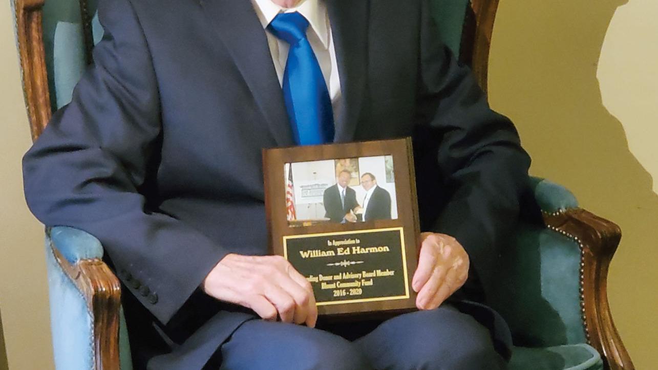 William "Ed" Harmon honored as founding donor and board member Blount Community Fund | Community - Vimarsana News
