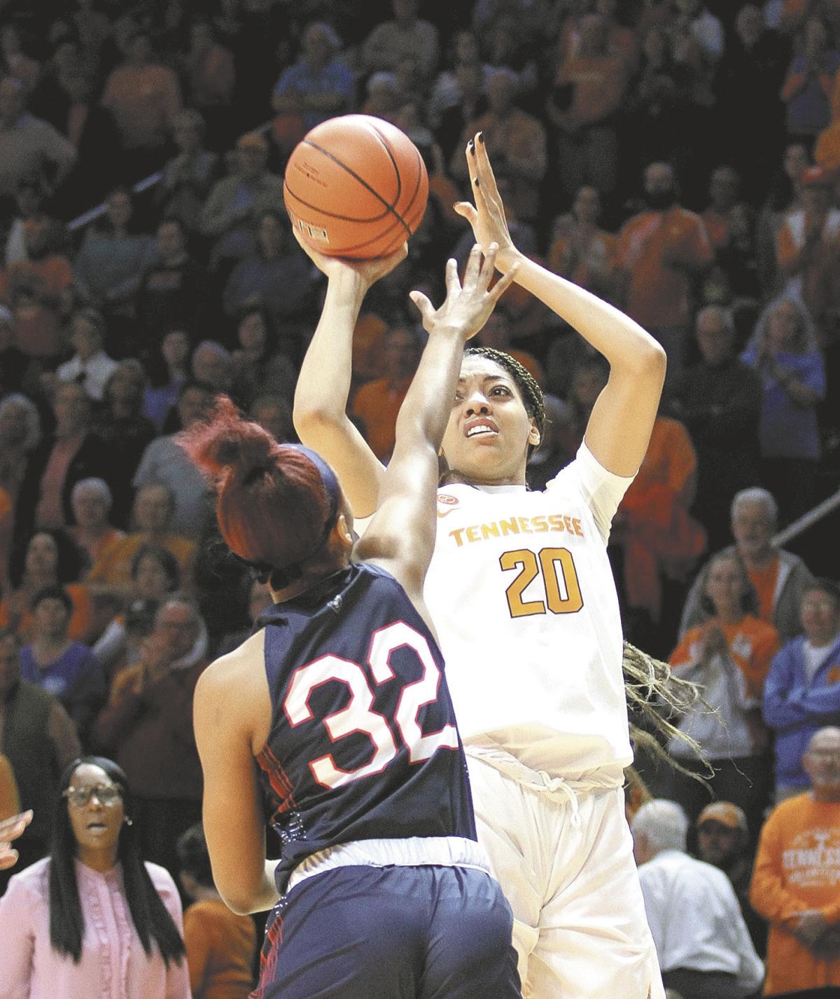 Lady Vols Fine Tune Shooting In 50 Point Win Over Howard Sports