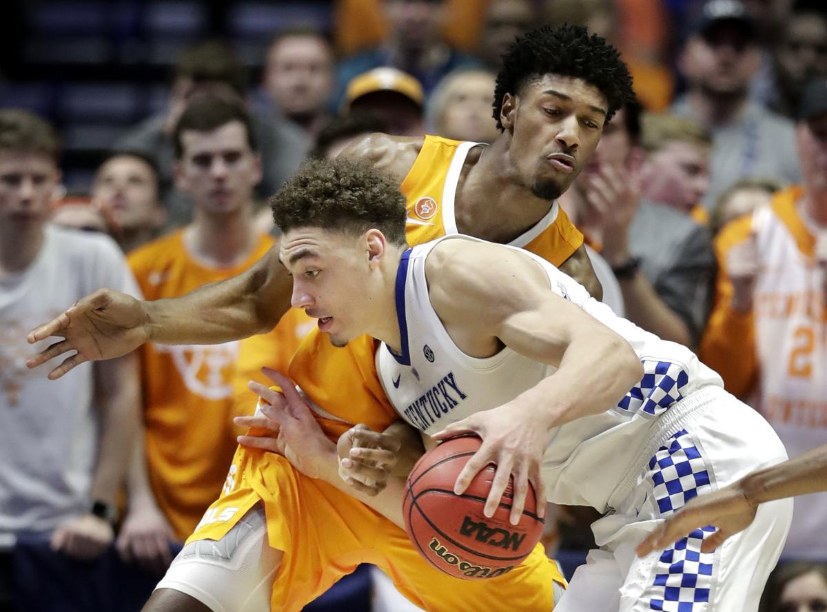 Tennessee Tops Kentucky In Sec Tourney After Furious Late Rally