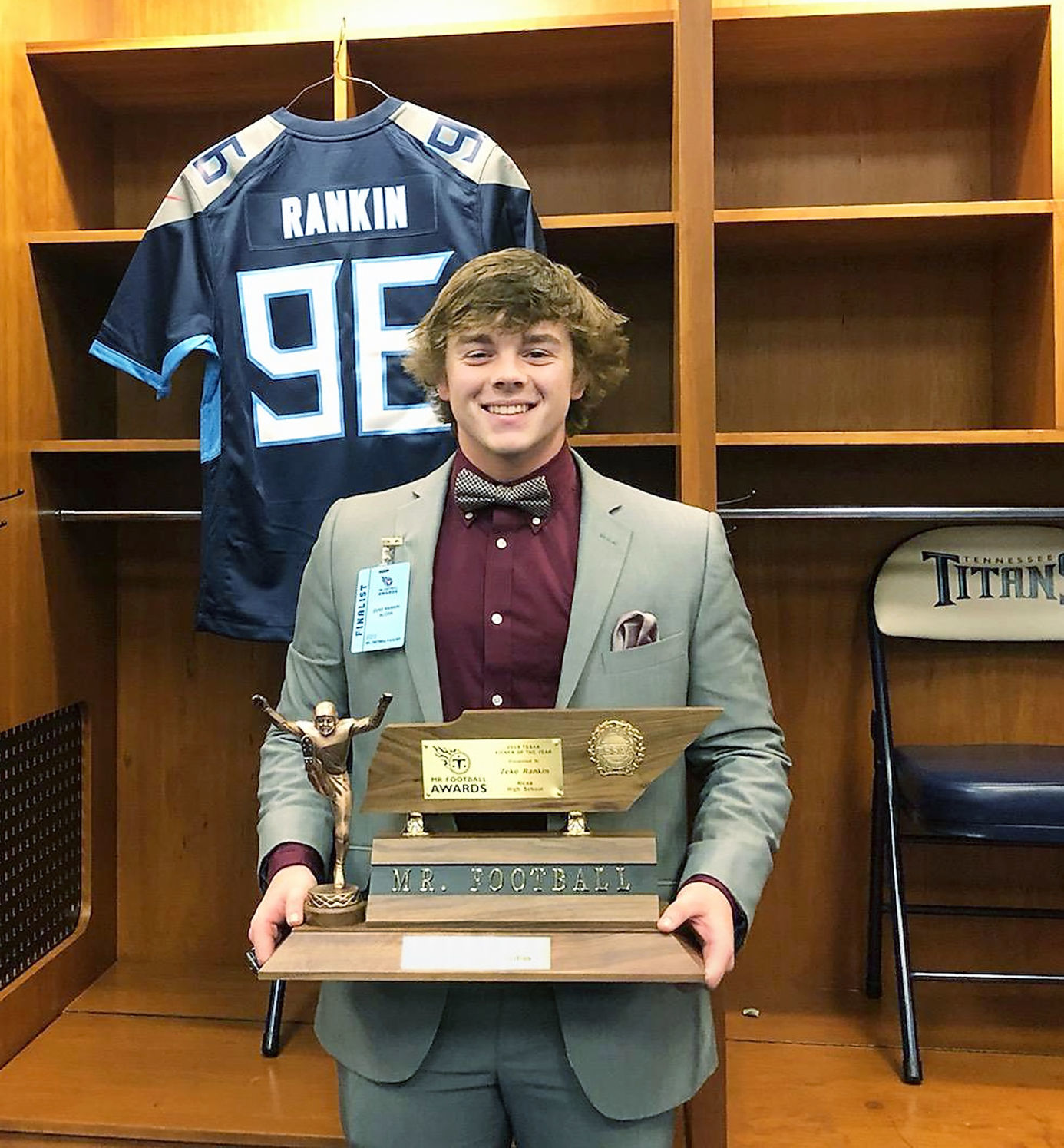 Kicker Of The Year Award Shows Alcoa S Zeke Rankin Is More Than Last Name Sports Thedailytimes Com