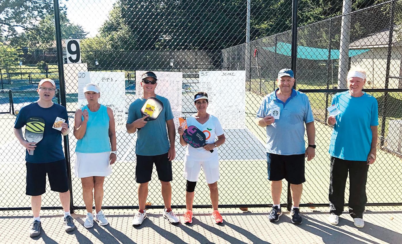 Pickleball club holds first tournament Community