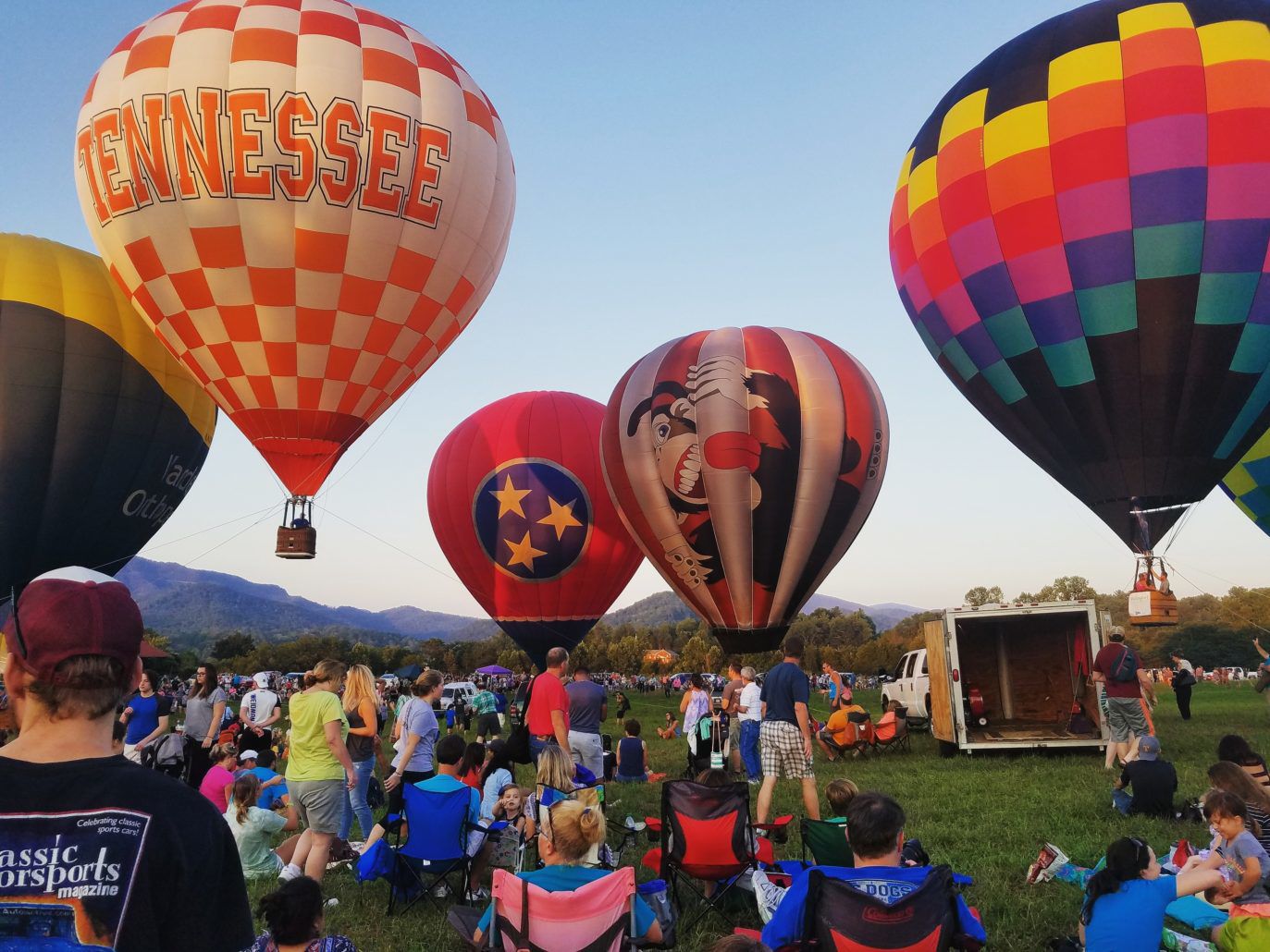 annual hot air balloon festival