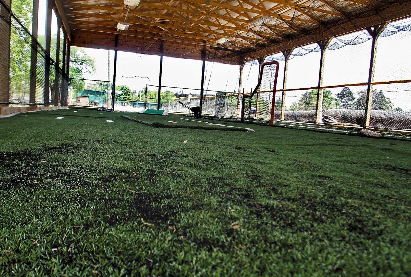 MC baseball building it and seeing what comes from new hitting facility