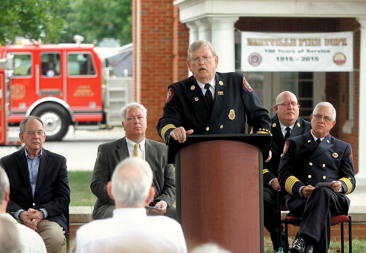 Maryville Fire Department recognizes 100 years in action | News