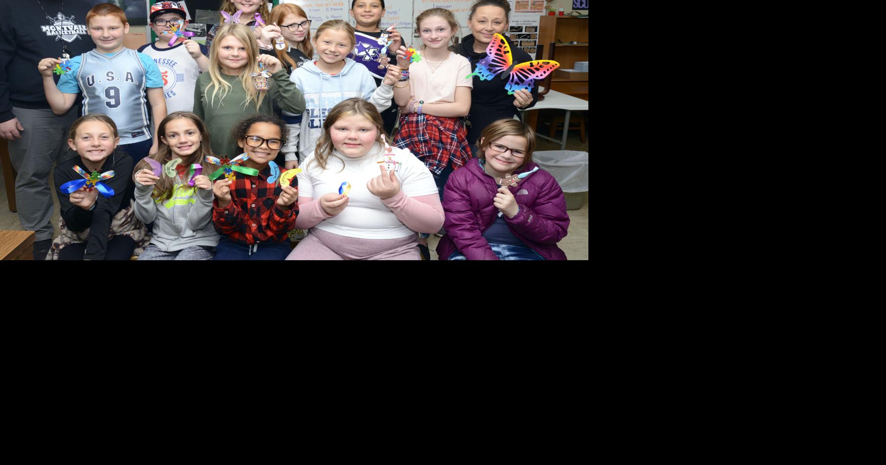 Montvale Elementary School entry for Fantasy of Trees spotlights