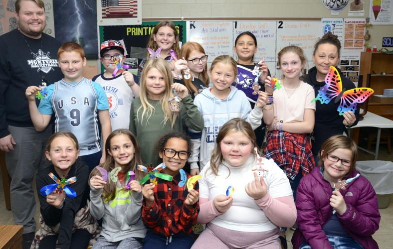 Montvale Elementary School ornaments for Fantasy of Trees
