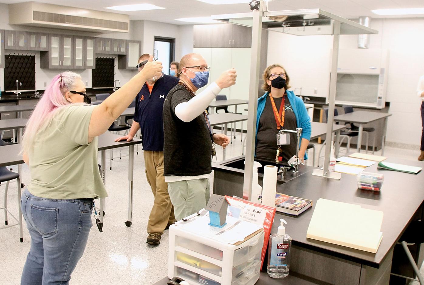 Saving Space Heritage And William Blount High Schools Get Revamped Labs Polished Floors Bright Futures News Thedailytimes Com