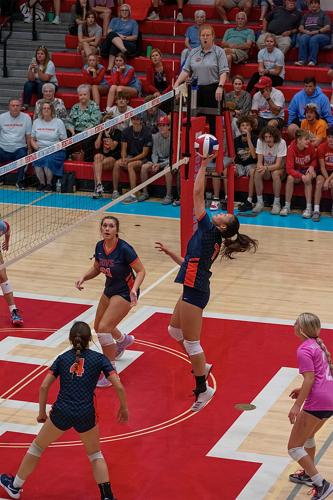 Heritage turns to its bench in volleyball sweep of William Blount ...