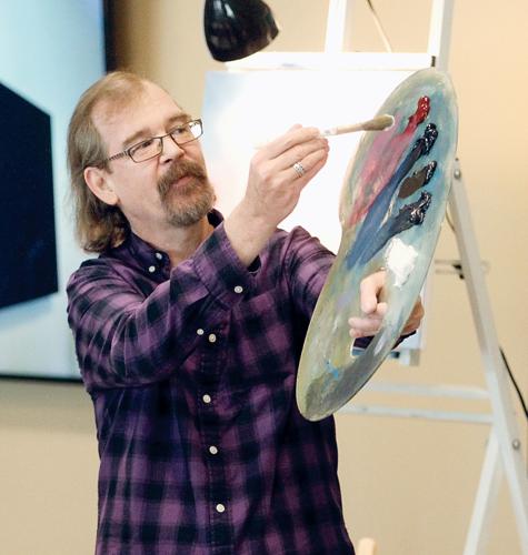 The Son Of Bob Ross Answers Questions About Art, Late Father | News |  Thedailytimes.Com