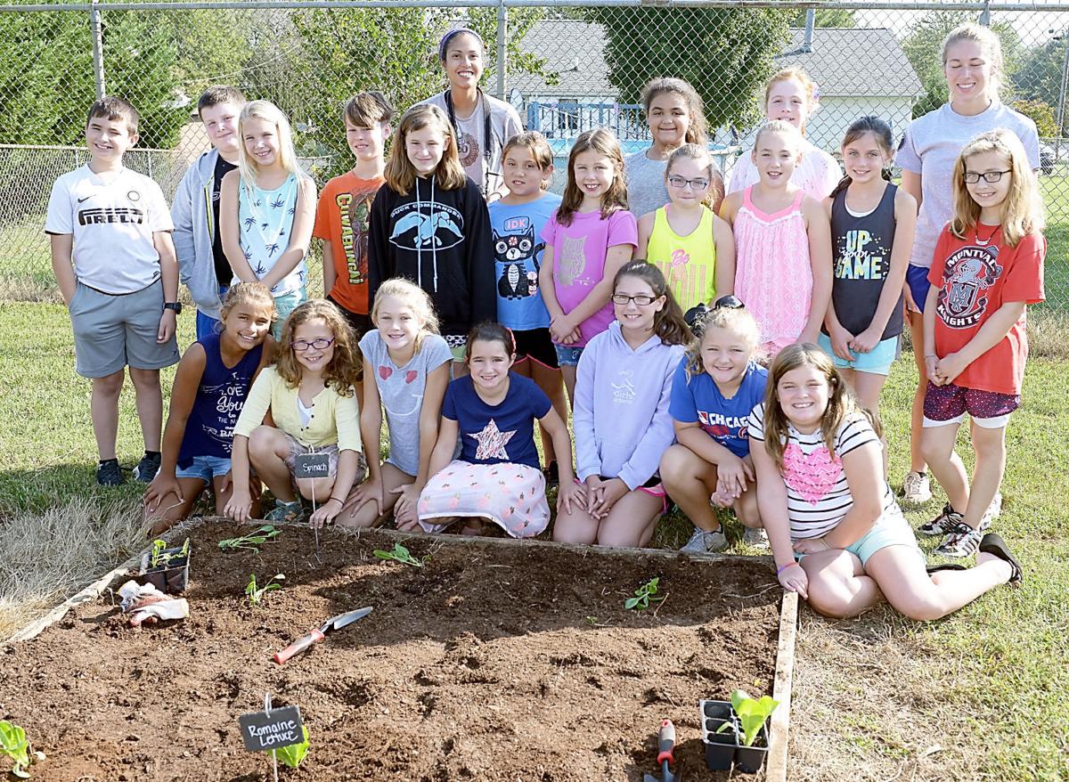 Keep Blount Beautiful plants gardens for Montvale Elementary School