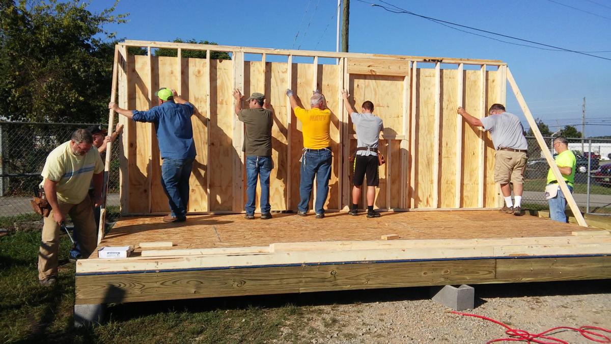 Volunteers building 'tiny homes' for homeless veterans News