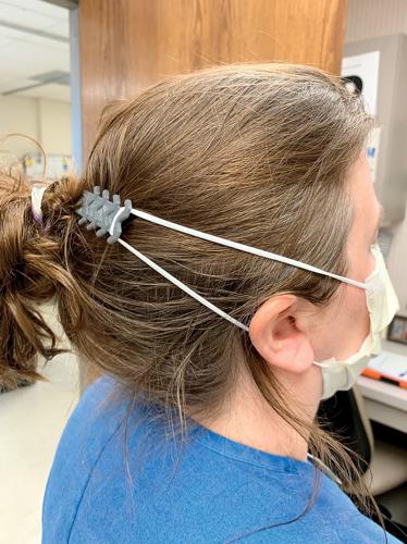 William Blount High School printing 'ear savers' for face masks during  coronavirus pandemic, COVID-19