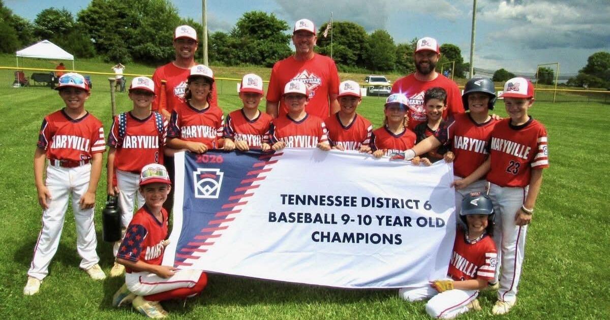 Several Maryville Little League teams to compete in State Tournament